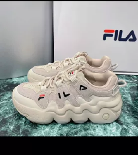 FILA斐乐面包鞋帕尼尼突破者 老爹鞋情侣...