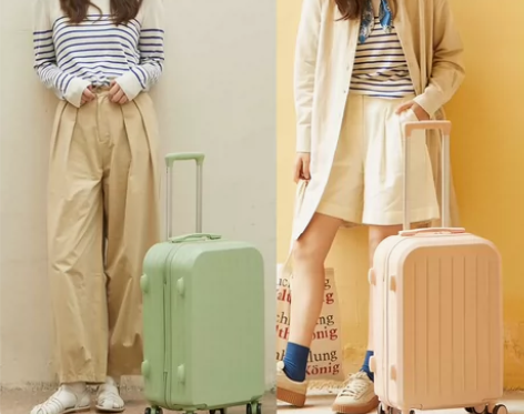 小清新行李箱女日系拉杆箱男结实耐用学生万向...