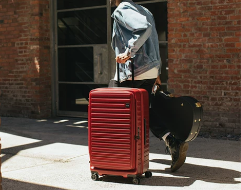 罗杰LOJEL 拉杆箱旅行箱 侧开式可扩展...