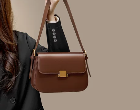 感小众设计腋下包真皮女包2022新款秋冬