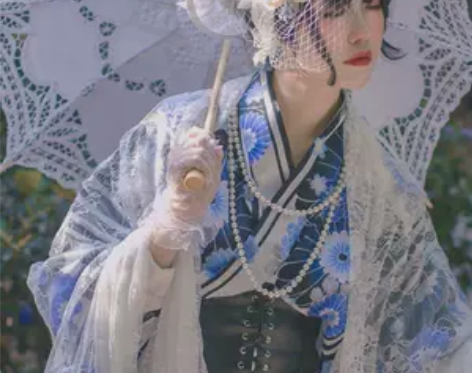 佳令和服屋日本和服浴衣女 传统款式 纯棉面