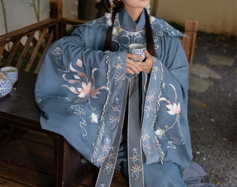 【55盛典价】清梳原创西府幽兰明制汉服立领...