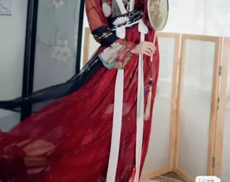 司南阁原创【红鸾】汉服女款对襟衫裙齐腰裙 ...