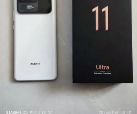 小米11ultra至尊版，陶瓷白，12G+...