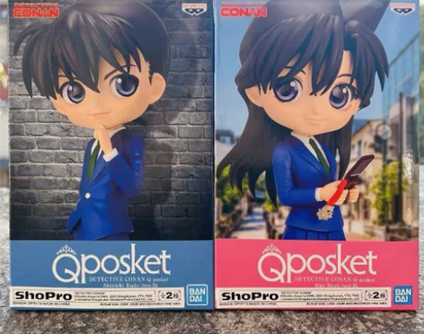 名侦探柯南 毛利兰手办 眼镜厂qposke...