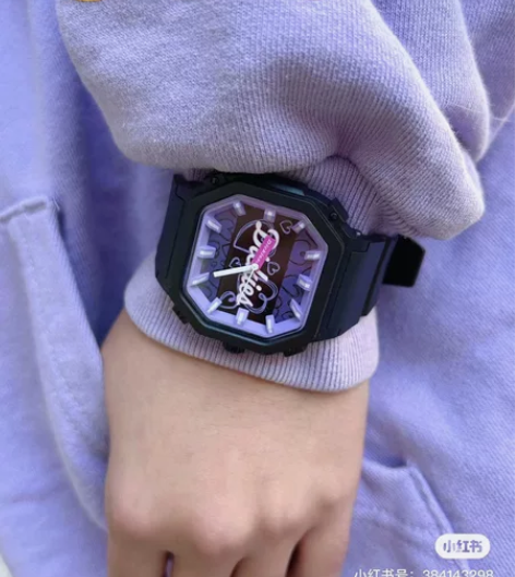 Dickies潮牌手表库洛米小方块手表运动...