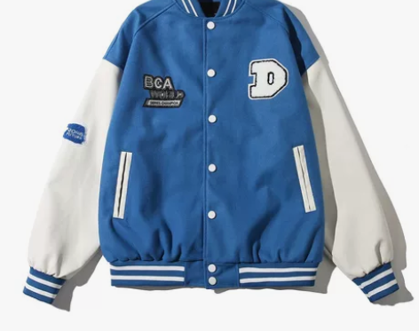 棒球服毛呢拼接长袖夹克字母棒球世家刺绣夹克情侣秋冬外套男女款... 棒球服毛呢拼接长袖夹克字母棒球世家刺绣夹克情侣秋冬外套男女款...