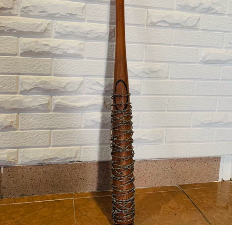 美剧道具周边 露西尔棒球棍1:1实木合金钢...