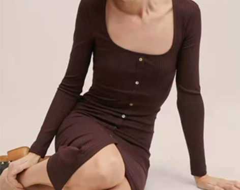 包邮!柜299元!缘一批!法式方领の修身开...