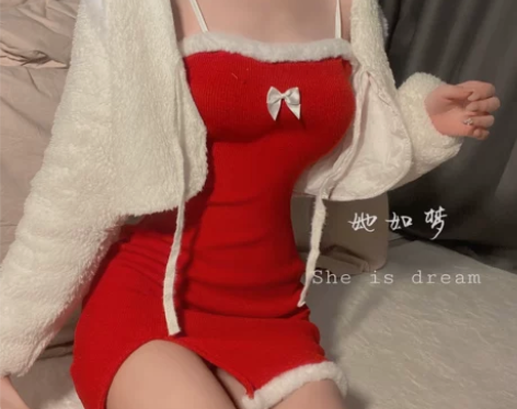 新年战裙~她如梦秋冬性感蹦迪火辣显瘦包臀裙...