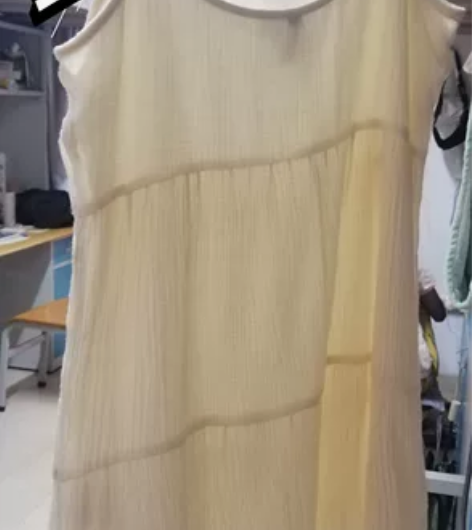 Hm鹅黄色蛋糕裙 不适合我的风格，试穿之后...