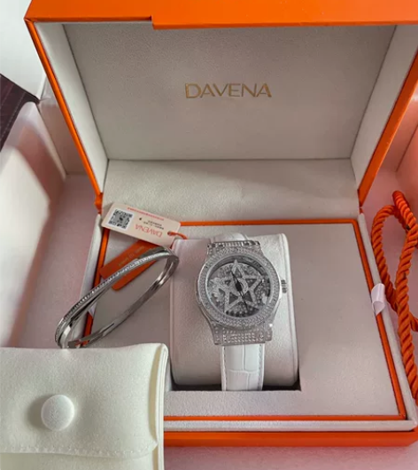 DAVENA手表时来运转五芒星手表满天 表...