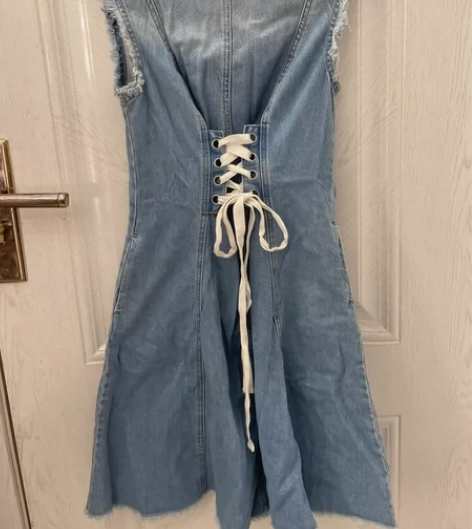 veromoda牛仔连衣裙商场专柜入，品质...