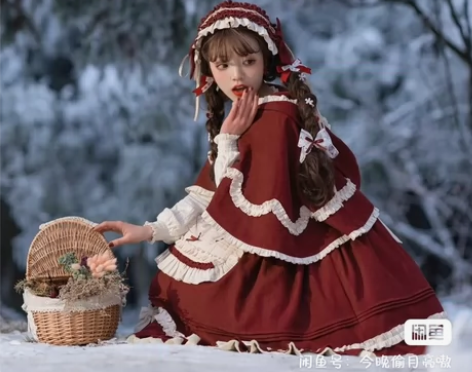 urtto 小红帽 jsk M码童话镇小红...