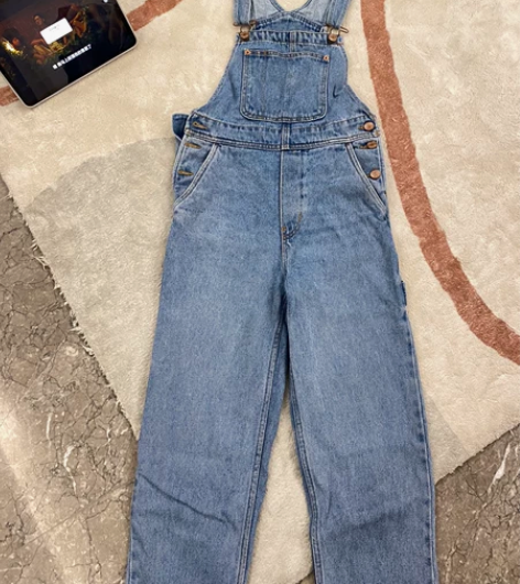 monki背带牛仔裤 xxs尺码应该偏大 ...