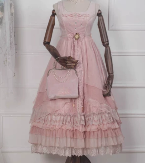 ZJstory宁芙密语jsk 帝政风 粉色...