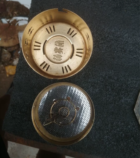 直径80厚38重100克熏香炉品牌货，完美...