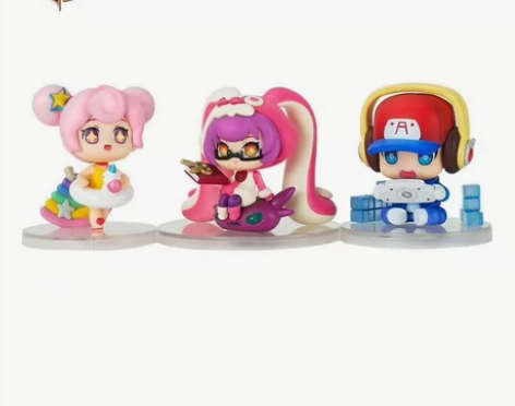 王者荣耀Q版手办 王者荣耀尽情玩乐系列绝版...