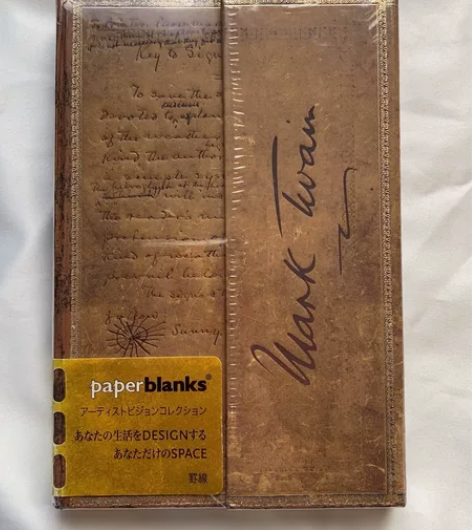 paperblanks绝版马克吐温小本手稿...