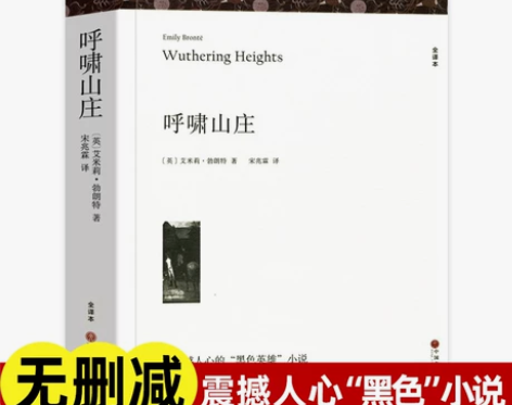 呼啸山庄 偏见呼啸山庄 艾米莉勃朗特著 正...