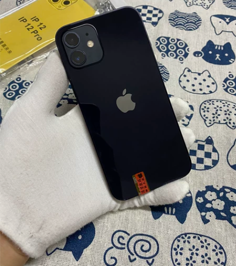 iPhone12 黑色 二手苹果12 64...