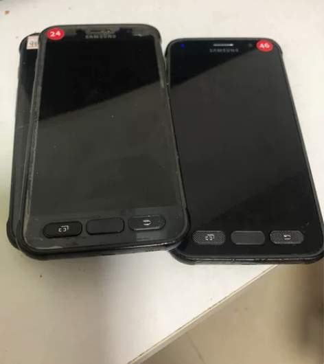 三星S7三防军工版 功能完好,屏幕些许线屏...