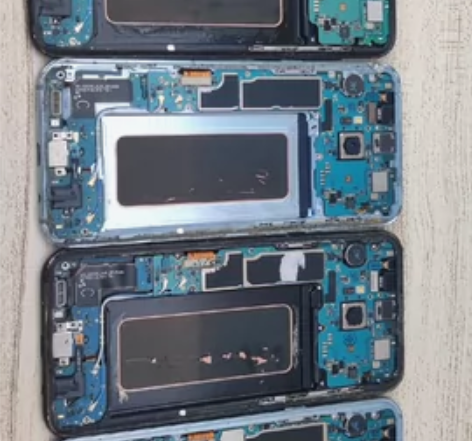 三星s8+，主板正常使用，屏幕坏，无电池，...