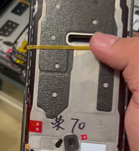 荣耀70 9.5新以上中框，黑色浅蓝色金色...