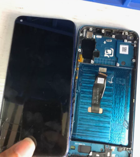 荣耀20外爆内屏好带框150,原换面单片1...