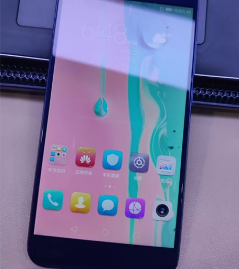 荣耀v9 备用工作游戏上网课学习手机，深蓝...