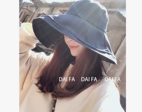 店主自留夏天大沿遮阳帽女防晒太阳帽日系百搭...