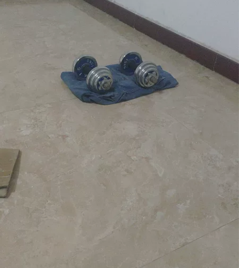 哑铃 几乎全新  14公斤 感兴趣的话点“...