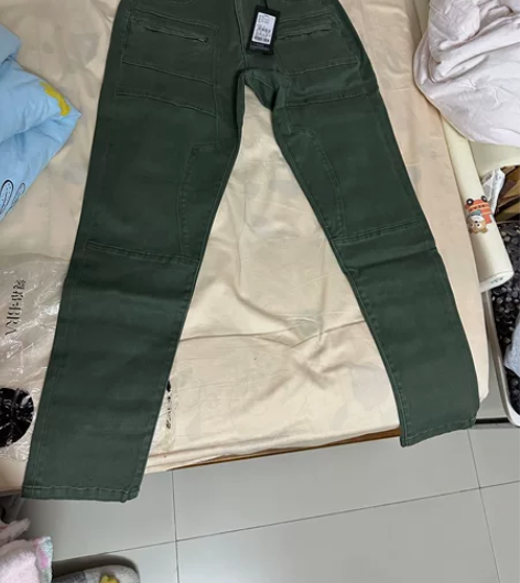 纯棉弹力牛仔裤男修身小脚黑色牛仔长裤男秋冬...