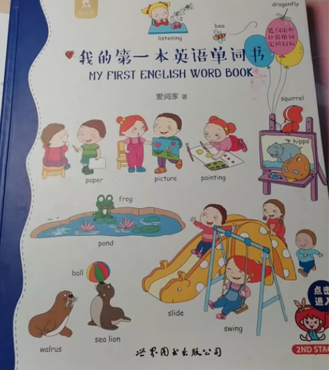 爱玩书 我的第一本英语单词书 99新 感兴...