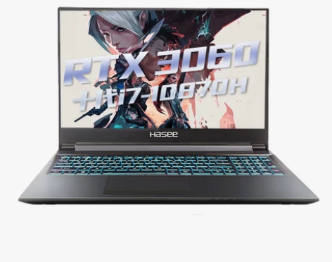 神舟战神独显I7学生3060轻薄游戏笔记本...