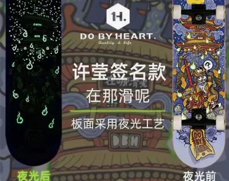 DBH专业滑板动作双翘板刷街代步男女成人学...