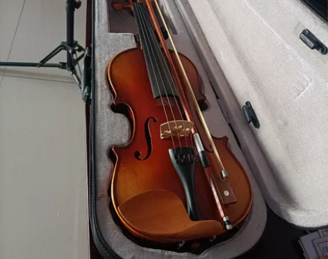 全新小提琴，买来未用，现急转见钱就卖，有缘...