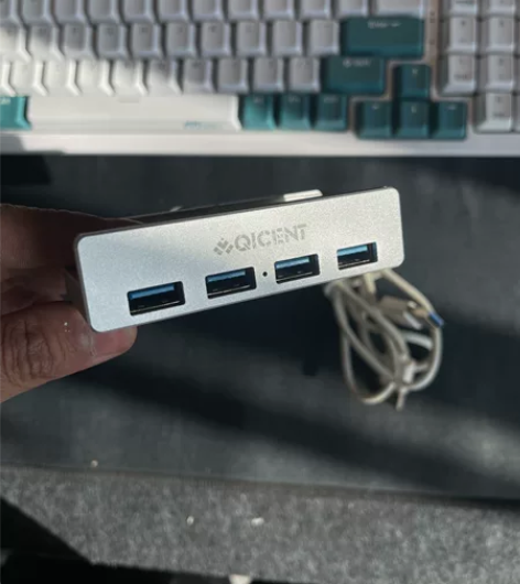 USB3.0分线器高速扩展器卡扣式集线器台...