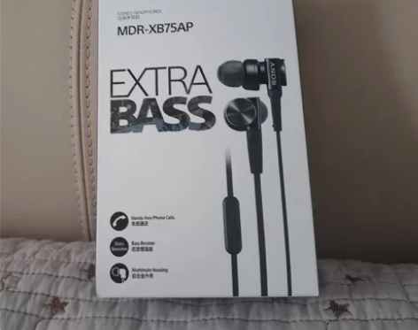 索尼耳机 MDR-XB55AP   深邃低...