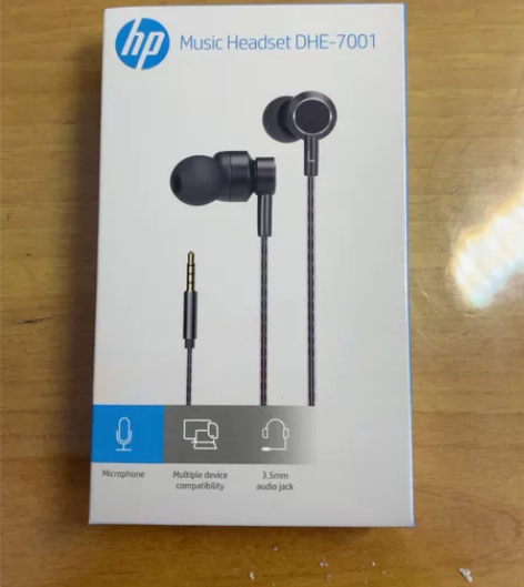 包邮全新惠普DHE-7001耳机3.5mm...