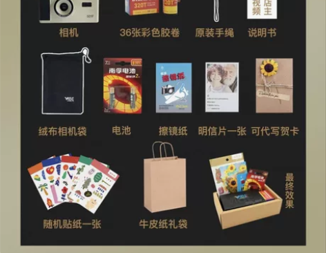 全新德国VIBE 501F相机非一次性复古...