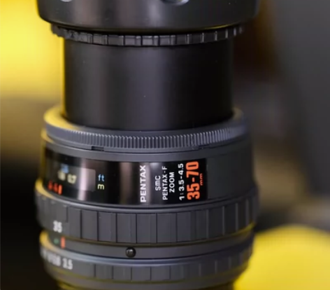 宾得红字 F35-70 自动人像镜头 变焦...