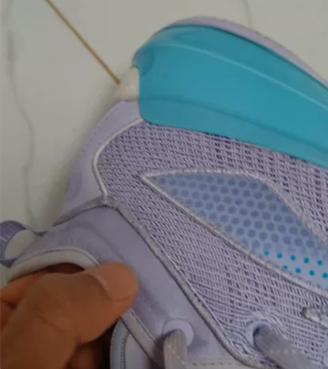 李宁驭帅13low 薰衣草 42码 只穿着...