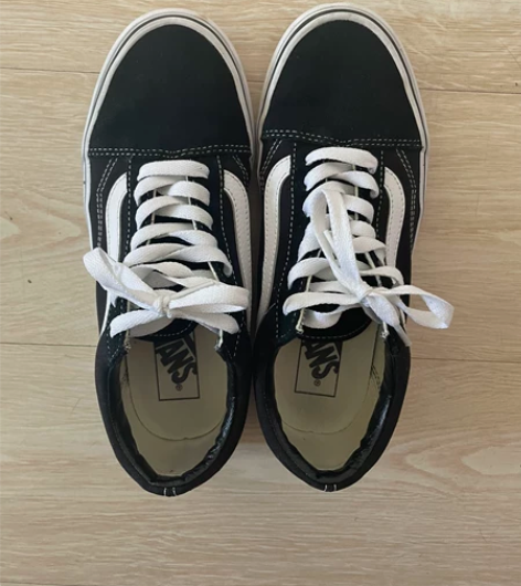 vans女板鞋 38码 us7.5 仅穿过...