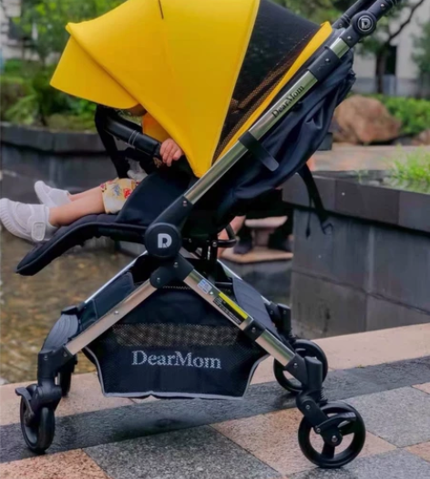 DearMom  A2婴儿车 新生儿双向轻...