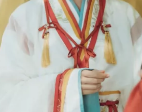 汉风吟妙上原创正品晋制襦裙交窬裙印花刺绣男...