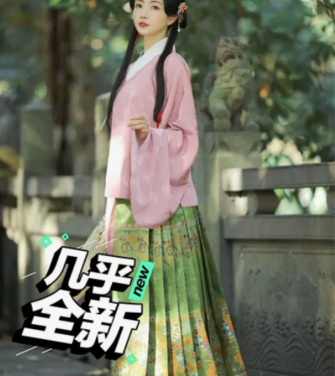 兰若庭 汉服 如意松鼠 明制 暗纹 交领 ...