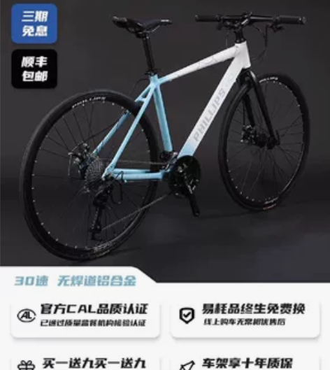 菲利普公路自行车，没怎么骑过，没时间骑了，...