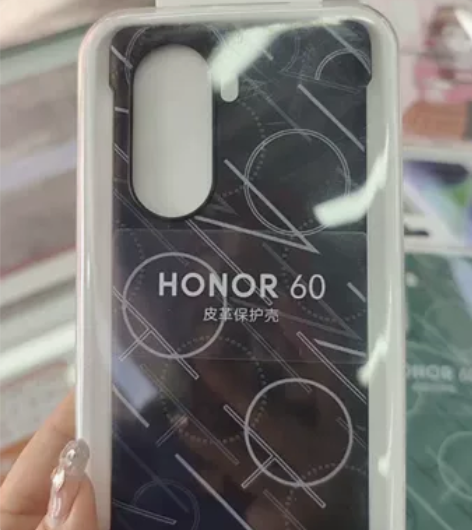 荣耀60手机保护壳 正品原装全新未开封皮革...