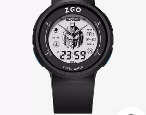 【79包邮】正港高达联名学生手表男孩初高中...